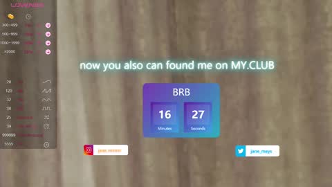 Snapshot of jane_meys chatting on 02/27/25, 08:17 your kitty JANE roawww online show from 02/27/25, 08:17