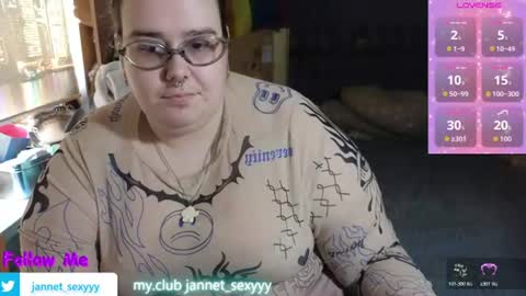 Snapshot of jannet_star chatting on 07/17/26, 12:01 Jannet online show from 07/17/26, 12:01