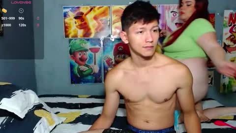 Snapshot of javiandkaty chatting on 09/22/25, 05:09 JAVIER AND KATHERIN online show from 09/22/25, 05:09