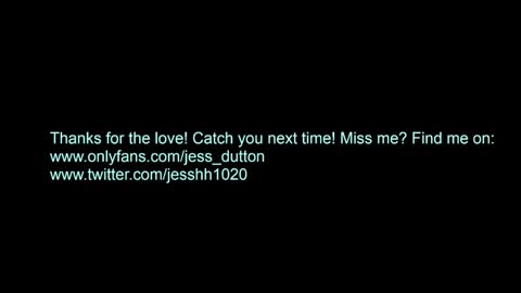 Snapshot of jess_dutton chatting on 01/19/25, 04:33 Jessica online show from 01/19/25, 04:33