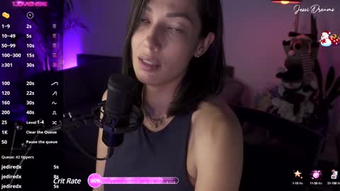 Snapshot of jessi_dreams chatting on 12/05/24, 07:38 Jessica Gomez online show from 12/05/24, 07:38