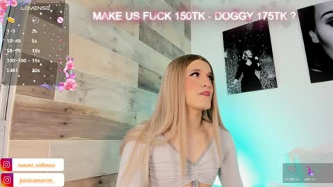 Snapshot of jessicameron chatting on 12/25/24, 10:16 JESSI AND NAOMI online show from 12/25/24, 10:16