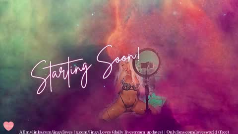 jinxy loves online show from 04/09/26, 02:22