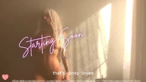 jinxy loves online show from 04/16/26, 01:17