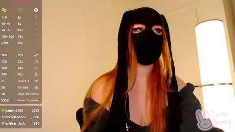 Josie Bunny 3 online show from 11/19/25, 09:09