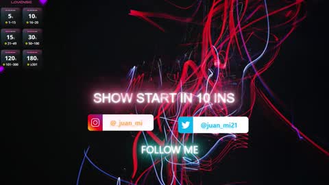 Juan Miguel online show from 01/10/26, 07:04