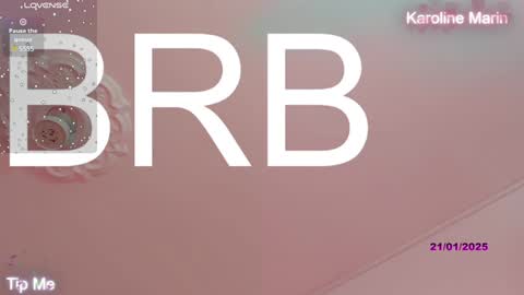 Karoline online show from 01/22/25, 12:48