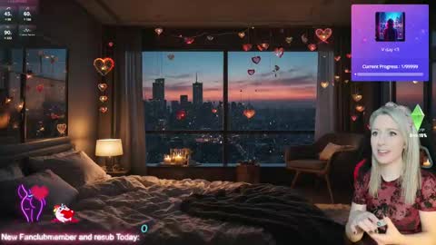 Snapshot of kimilee22 chatting on 02/14/25, 04:52 Wolfs Girl online show from 02/14/25, 04:52