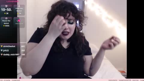 Snapshot of laceyblack42069 chatting on 03/03/25, 08:11 Lacey online show from 03/03/25, 08:11