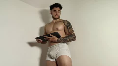 Snapshot of latinboyvip_ chatting on 07/14/26, 12:35 LatinBoyVIP Colombian online show from 07/14/26, 12:35