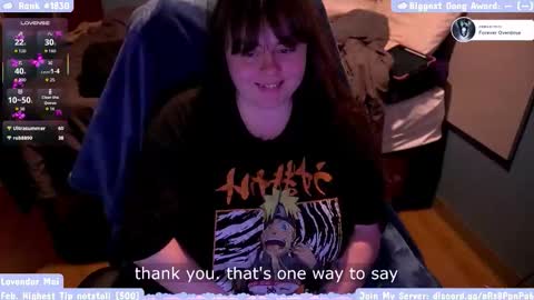 LavenderMei online show from 02/11/26, 02:16