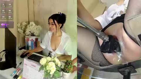 Snapshot of leahvegas chatting on 06/21/26, 08:00 Leah Win a fuck machine control by tipyng 26 tokens. ask me online show from 06/21/26, 08:00