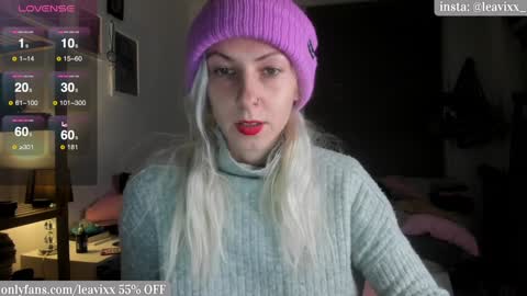 Snapshot of leavixx chatting on 01/13/25, 05:33 LeaVixx online show from 01/13/25, 05:33