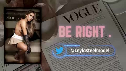 INSTA leylasteel model         online show from 03/13/26, 01:18