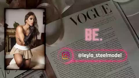INSTA leylasteel model         online show from 03/20/26, 01:05