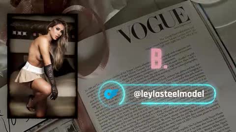 INSTA leylasteel model         online show from 03/25/26, 02:34