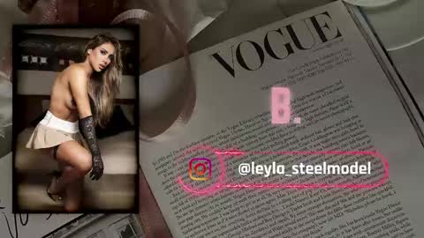 INSTA leylasteel model         online show from 04/05/26, 04:26