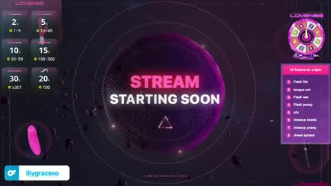 Snapshot of lilygracexoxo chatting on 02/22/26, 10:52 Lily Grace online show from 02/22/26, 10:52