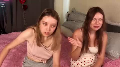 Hello our names are Kate and Alice this is our first day here. online show from 07/02/26, 01:05