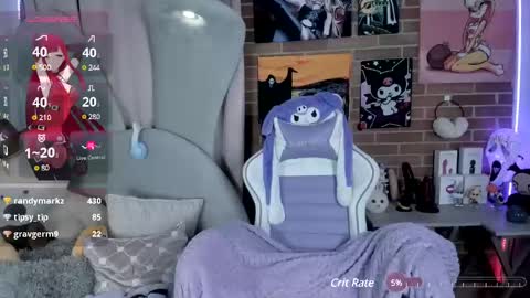 Snapshot of lolaa_bunnyy chatting on 02/23/25, 08:28 Lola Bunny online show from 02/23/25, 08:28