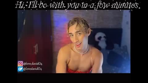 Snapshot of lovedavido04 chatting on 07/17/26, 08:35 Angel David online show from 07/17/26, 08:35