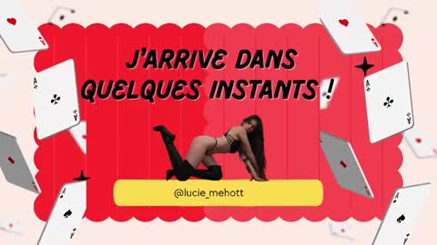 Lucie hot follow me on  online show from 02/24/25, 08:58