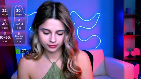 Snapshot of luckybabymeow chatting on 06/16/26, 07:27 Mila Sweetheart online show from 06/16/26, 07:27