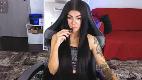 Snapshot of luckyrebel_ chatting on 06/15/26, 08:38 Monika online show from 06/15/26, 08:38