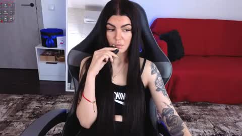 Snapshot of luckyrebel_ chatting on 07/13/26, 06:05 Monika online show from 07/13/26, 06:05