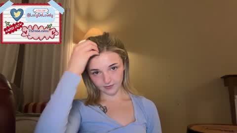Snapshot of lucydelovely chatting on 07/18/26, 11:41 Lucy online show from 07/18/26, 11:41