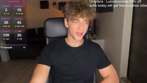 lukedesirable online show from 07/27/26, 07:10