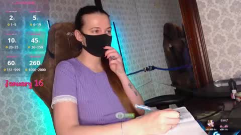 Snapshot of m00n8kiki chatting on 01/16/25, 06:46 Ksu online show from 01/16/25, 06:46