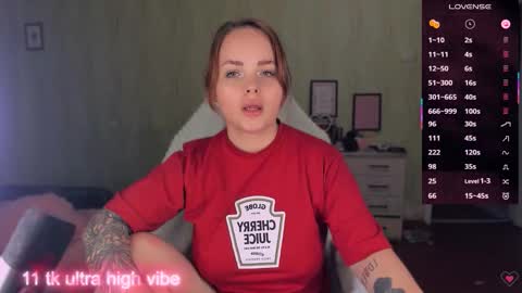 Snapshot of marcelinepeach chatting on 09/24/25, 10:35 Sara online show from 09/24/25, 10:35