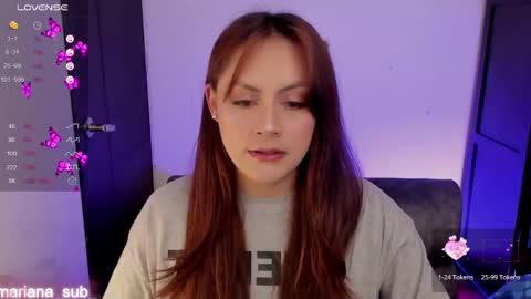 Snapshot of mariana_sub_ chatting on 01/13/25, 10:45 Your favorite online show from 01/13/25, 10:45