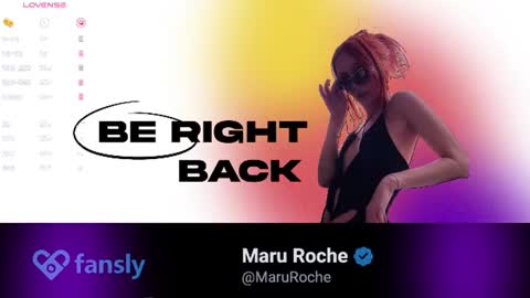 Maru Roche online show from 06/13/26, 08:40