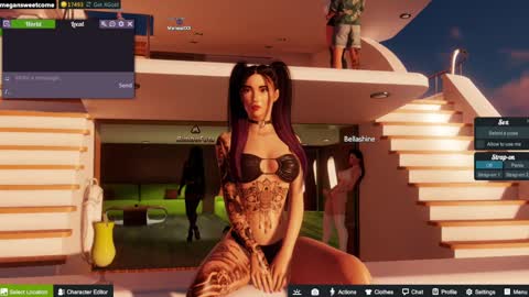 Snapshot of megansweetcome chatting on 09/08/25, 07:24 megansweetcome online show from 09/08/25, 07:24