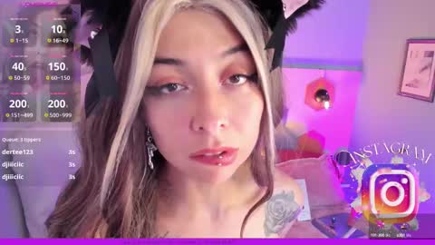 Snapshot of melissa_koster chatting on 03/03/25, 02:15 Melissa 3 online show from 03/03/25, 02:15