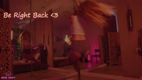 Snapshot of meow_nancy chatting on 01/15/25, 09:02 Heeyyooo Im Nans Subscribe to me I will be glad online show from 01/15/25, 09:02