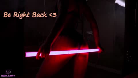 Snapshot of meow_nancy chatting on 01/23/25, 08:15 Heeyyooo Im Nans Subscribe to me I will be glad online show from 01/23/25, 08:15