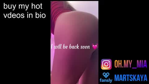 Mia Martskaya online show from 01/19/26, 06:39