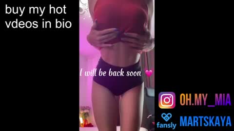Snapshot of mia4sin chatting on 06/25/26, 10:20 Mia Martskaya online show from 06/25/26, 10:20