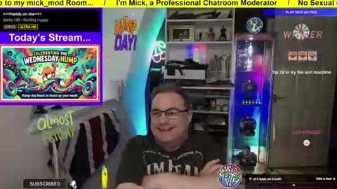 Professional Moderator  Mick Mickey online show from 06/10/26, 06:07