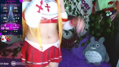 Snapshot of midoriquinn chatting on 12/12/24, 10:42 Midori 7u7 online show from 12/12/24, 10:42