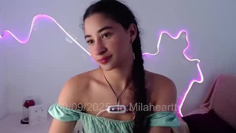Snapshot of milah_hearrty chatting on 09/09/25, 09:47 Milah online show from 09/09/25, 09:47