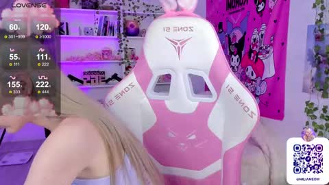 Snapshot of miliameow chatting on 02/11/25, 12:28 Milia online show from 02/11/25, 12:28