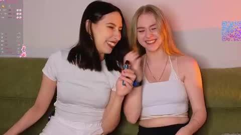 MilaBlack and  StacyBlonde Today unboxing Lovens OMG online show from 06/27/26, 08:03