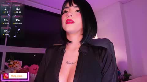 Snapshot of ming_yue_ chatting on 11/11/25, 04:12 My name is Fer Nice to meet you give it a thumbs up please its important online show from 11/11/25, 04:12