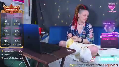 Mistress Quynn online show from 07/09/26, 03:10