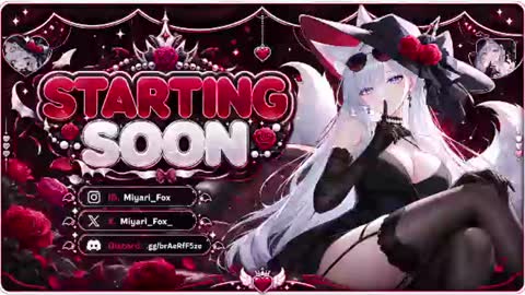 MiyariFox online show from 07/08/26, 06:07