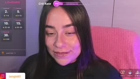 Snapshot of monica_amberr chatting on 09/27/25, 10:26 I am Gio online show from 09/27/25, 10:26